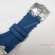 Fake Audemars Piguet Royal Oak Offshore Blue Rubber Strap Watch 44mm (9)_th.jpg